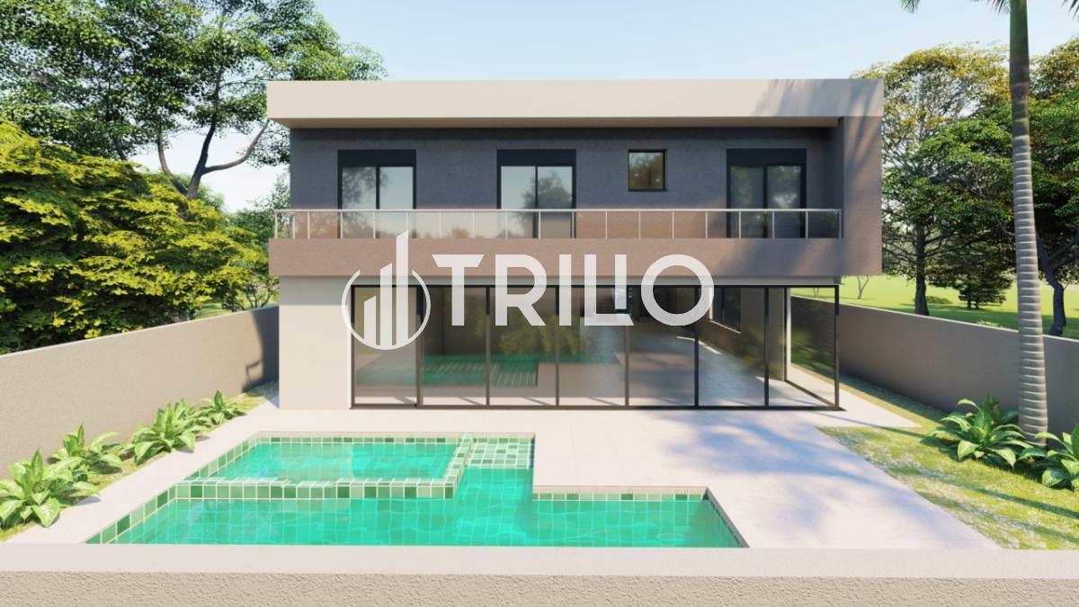 Casa de condomínio com 5 quartos, 485m², à venda em Campinas, Alphaville Dom Pedro 2 - Trilio Imóveis