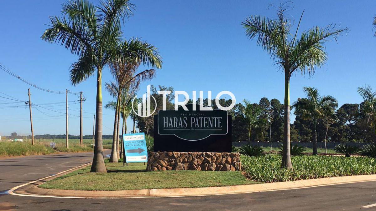 Lote em Condomínio, 800 a 1500m², à venda em Jaguariúna, Residencial Haras Patente - Trilio Imóveis